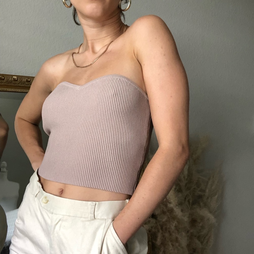 Ribbed Tube Top
